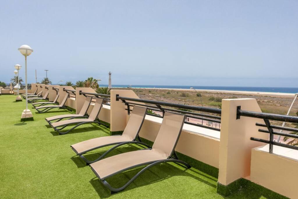 Vista Oceano Spiaggia A 250 M Wi-Fi Ac E Tv In Camera E Zona Giorno 모로델제블 외부 사진